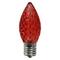 Red Faceted C9 LED Replacement Christmas Bulbs, 25ct.